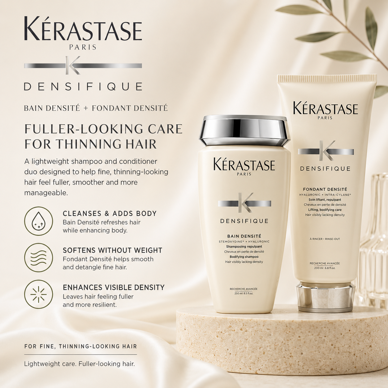 Kérastase Densifique Densité Shampoo & Conditioner Set