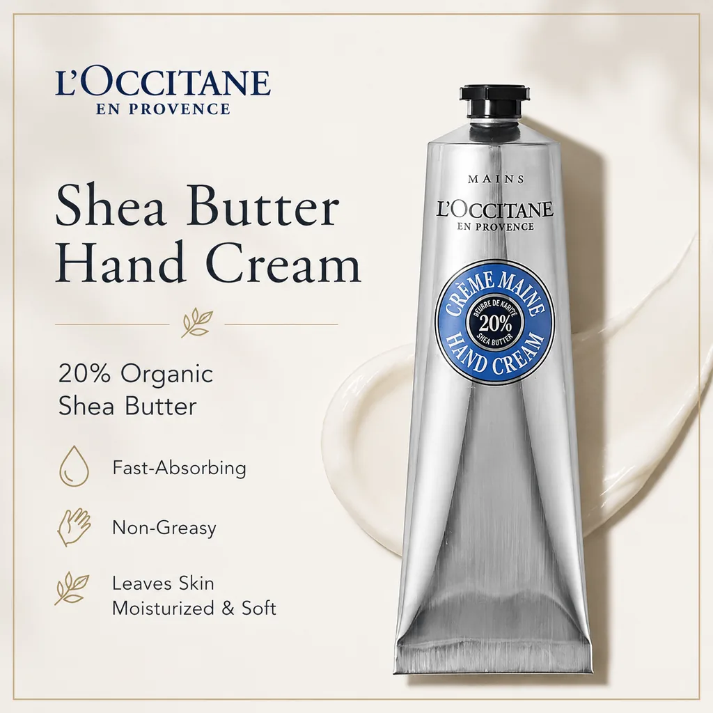 L’OCCITANE Shea Butter Hand Cream — 5.1 fl oz