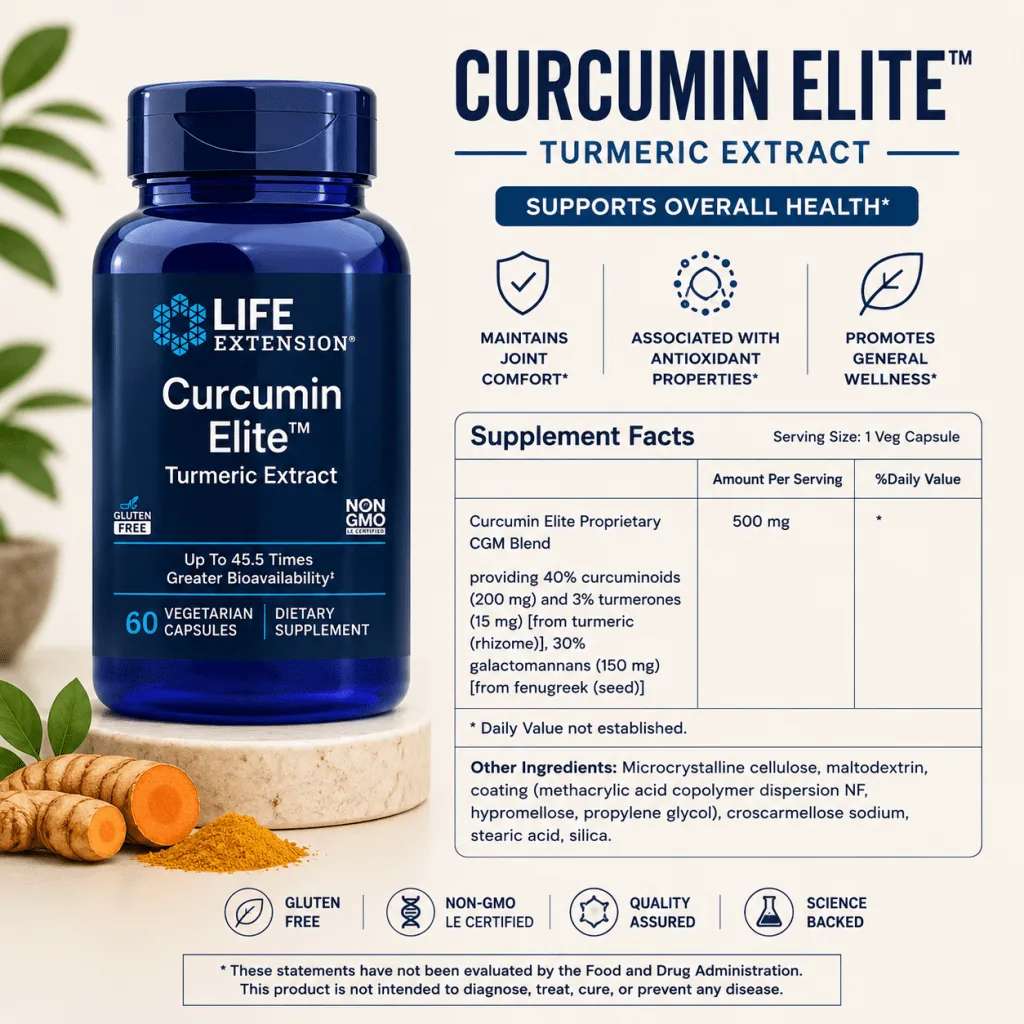 Life Extension – Curcumin Elite