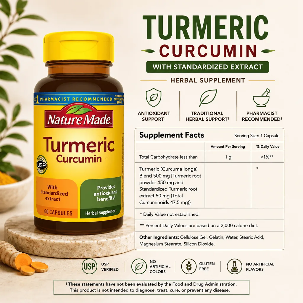 Nature Made – Turmeric Curcumin